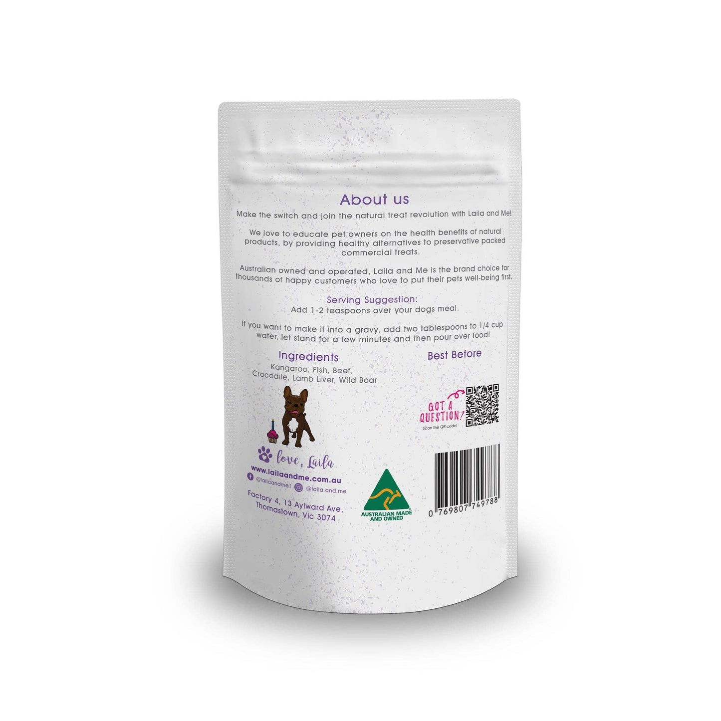 Table Scraps Meal Topper (Large)